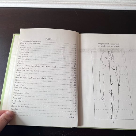 RARE BOOKS Vintage 1953 “Pattern Drafting” by C. Hokama Okinawa, Clothes Making - Picture 8 of 10
